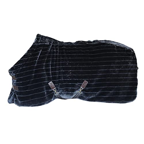 Couverture de box cheval fourrure synthétique anti-blessure et chaude