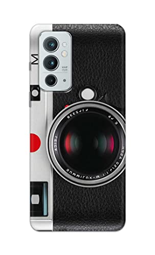 Image of Printed Hard Back Cover Case for OnePlus 9RT 5G Back Cover (Vintage Camera) -1302