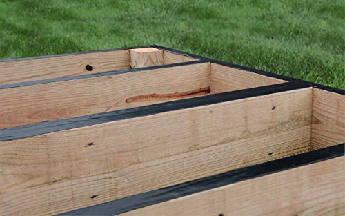 Image of ProWood 1-5 /8 in. x 50 ft. Black Butyl Deck Joist Tape for Under Decking Board 398228