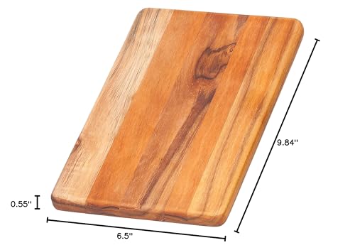 Image of Teakhaus Cutting Board 25x16,5x1,4cm, 25 x 16.5 x 1.4 cm, Brown