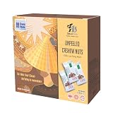 DELUXNUTS Salted Cashews with Skin (9 Packs), Whole Cashew Nuts, Individual Packs, Healthy Snack for Kids & Adults, Good Source of Protein, Gluten-Free