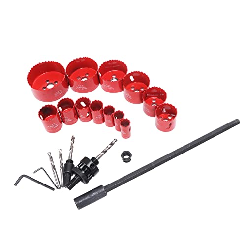 Kit 21 Piezas Sierra de Corona HSS Profesional miniatura 7