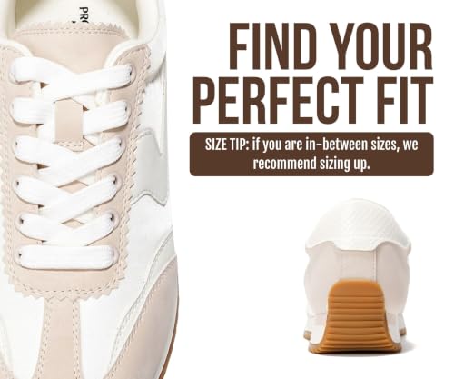 Image of Project Cloud Lace-up Fashion Sneakers for Women Footwear 2026 (Madison) | Memory Foam Insole for Comfortability; Non-Slip Casual Ladies Shoes for Women Sneakers; Lightweight Lace-up Womens Shoes