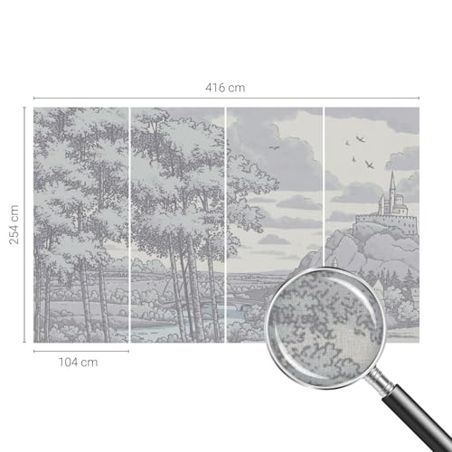 Papier peint auto-adhésif de haute qualité avec pose murale panoramique - 5