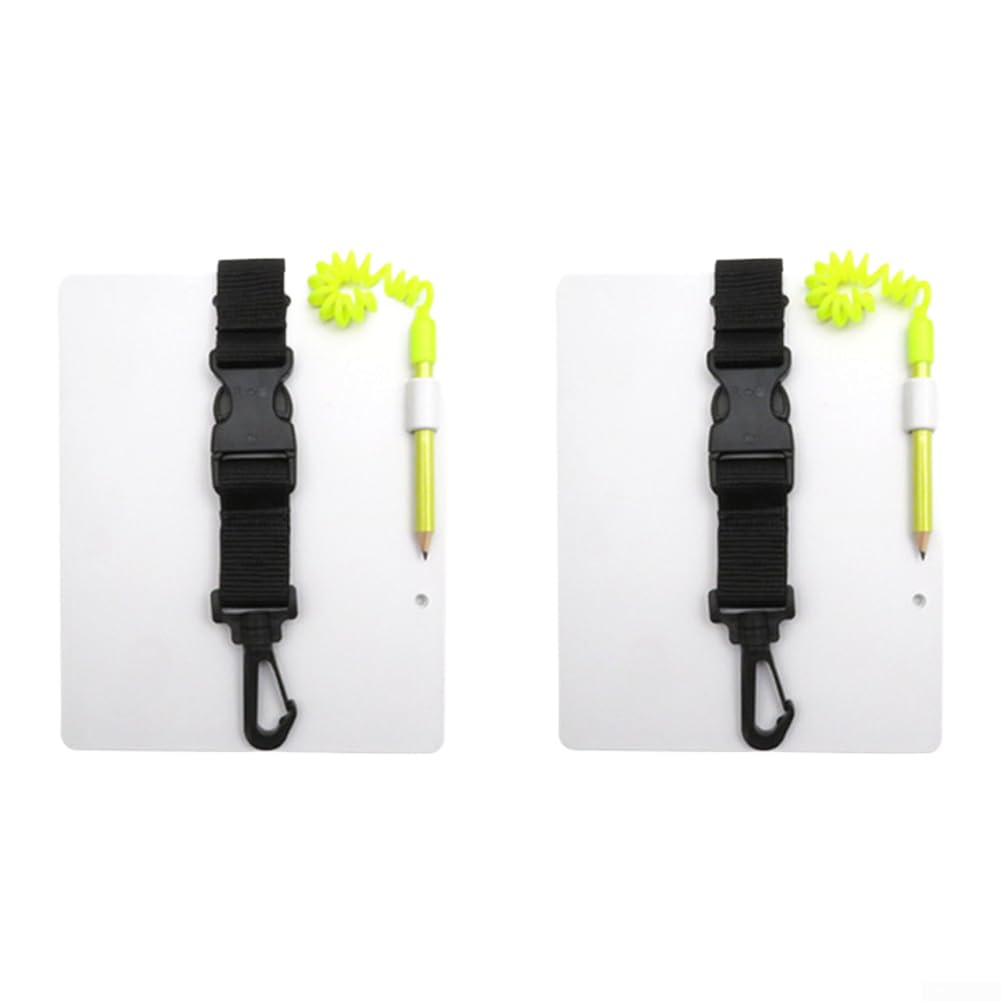para pizarra Submarina ABS para resistencia para Notas Buceo