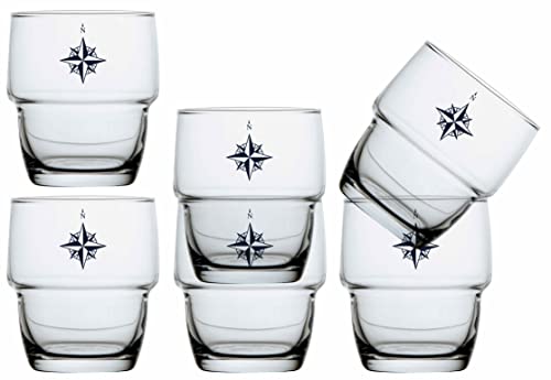 Marine Business Northwind Stackable Water Glass Set of 6