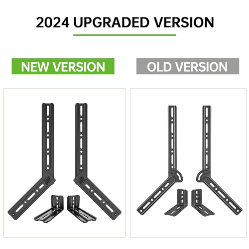 Usx Mount XAS005 Soundbar Mount, Flexible Sound Bar Tv Mount For Mounting Above Or Under Tv thumb #1
