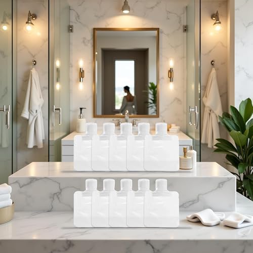 Travel Size Refillable Squeeze Pouches for Toiletries