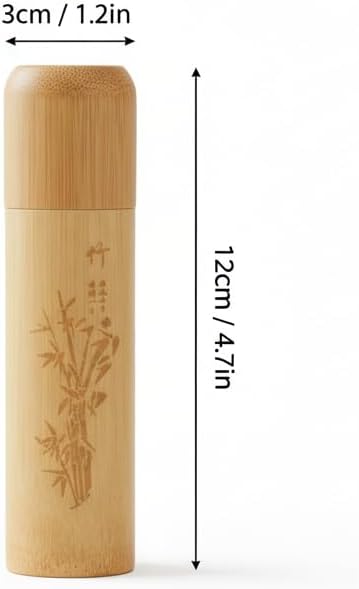 5pcs Wood Scattering Cremation Small Urns Set, Mini Spreading Cremation Tube Urn for Pet Dog Cat Ashes, 4.7x1.2x1.2in Pet Cremation Ashes Container - Image 3