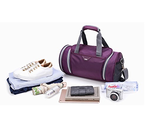 Gym Bag with Shoe Compartment Waterproof Lightweight Sports Outdoor Travel - Image 3