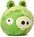 Mighty Mojo Angry Birds - Red, Yellow, & Green Birds (Pack of 3) - 8 Inch Collectible Plush Doll - Officially Licensed - Super Soft, Cuddly Doll for Kids and Adults - Original Series