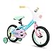 JOYSTAR Macaron 12 Inch Kids Bike for 2 3 4 Years Girls, Child Bicycle with Training Wheels & Coaster Brake for 2-4 Years Kids, 85% Assembled (12 inch)