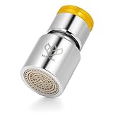 Aeratore Orientabile 360° MA-RA – Riduttore di Flusso Universale per Rubinetto Cucina e Ba...