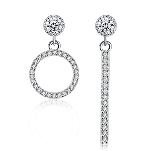 Boucles d'oreilles pour dames légères en zircon pour sublimer votre visage