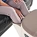 Human Touch Reveal Foot & Calf Massager Ottoman - Heated Air Compression, 3 Auto-Massage Programs & Adjustable Intensity for Stress Relief, Plantar Fasciitis, & Circulation - Includes 1-Year Warranty