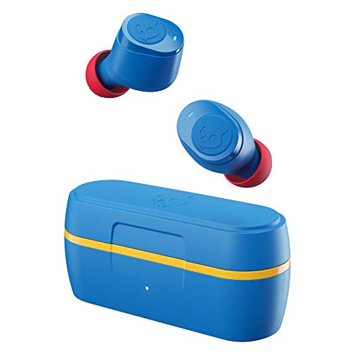 Skullcandy Jib In-Ear Wireless Earbuds, 32 Hr Battery, Microphone, Works With Iphone Android And Bluetooth Devices - Blue #TOP1