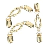 EXCEART 3個ビンテージ風セータークリップ カーディガン襟ホルダー ファッションドレスクリップ 春物カーディガン レディース用ショール留