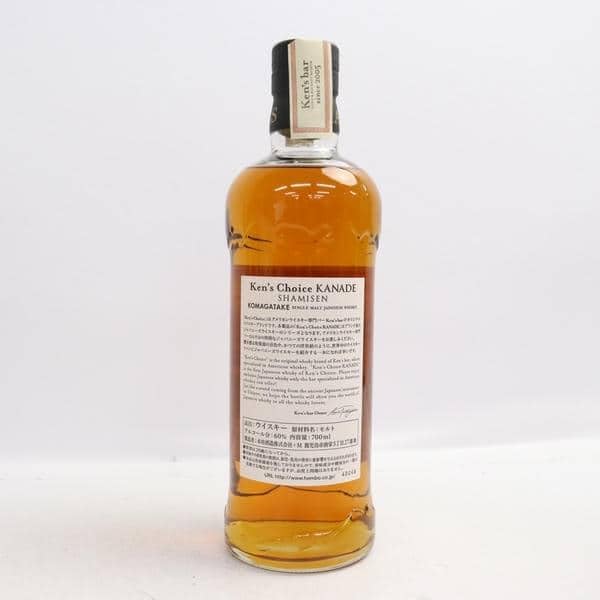 マルス 駒ヶ岳 ケンズチョイス 奏 三味線 MARS（マルス）駒ヶ岳 ケンズチョイス 奏 三味線 2016-2020 60％ 700ml