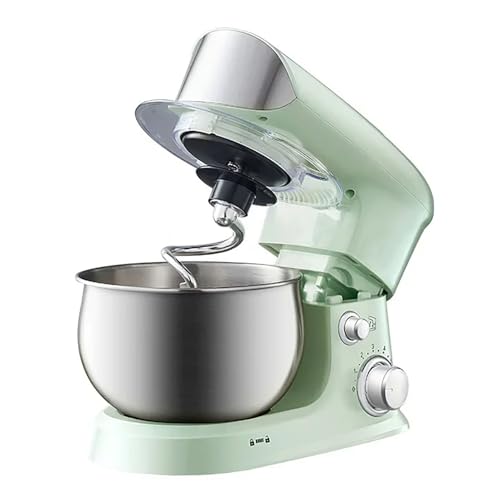 Dough Mixer,Stand Mixer for Baking with 5L Stainless Steel Bowl - Includes Egg Whisk, Dough Hook, and Flat Mixer - Ideal for Daily Kitchen Use