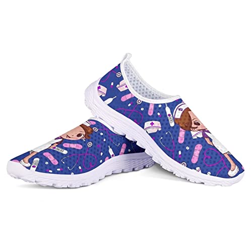 Chaussures de course d'été légères baskets de marche pour femme - 2