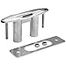 Laorde Pop Up Boat Cleat, 316 Stainless Steel, Retractable Marine Grade Flush Mount Dock Cleat with Backing Plate for Yacht (6 inch 1 PCS)