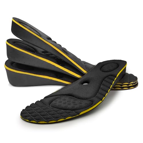 Plantillas elevadoras magnéticas para hombre y mujer 2cm