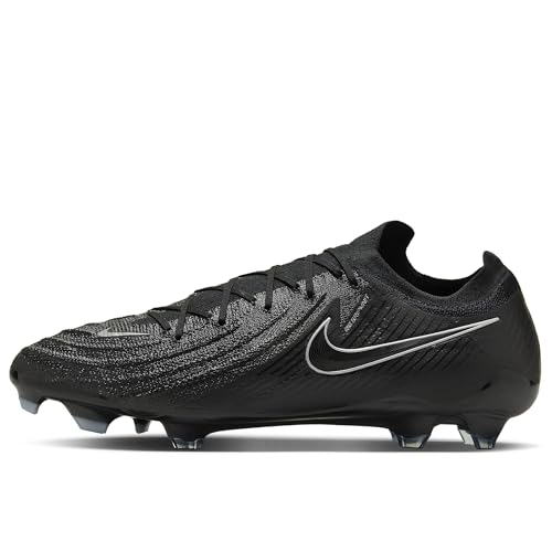 Nike Men's Phantom GX 2 Elite FG Low-Top Football Boots, Black, 3.5 UK