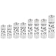 8 Fusibles avec voyant NF 2 x 10/16/ 20 Ampères + 1 x 25/32 Ampères DEBFLEX Gris - 715006