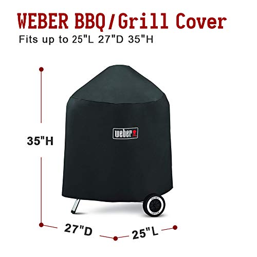 er Grill Cover 7149 for er Charcoal Grills with Storage Bag (25X27X35 Inches) Grill