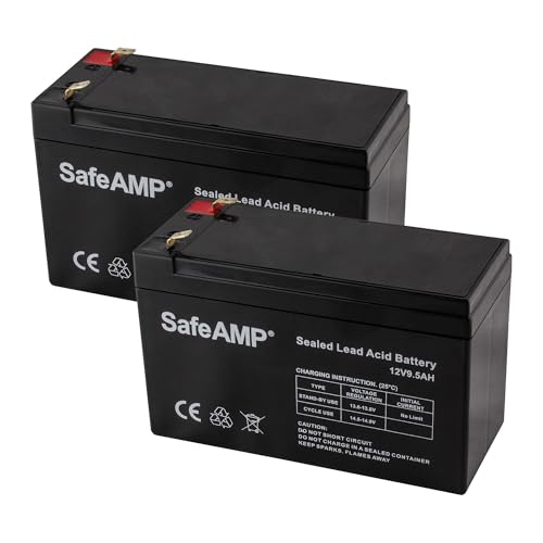 SafeAMP RBC17 UPS Batteries for Select APC Models 2-Pack