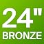 24 Inch Bronze