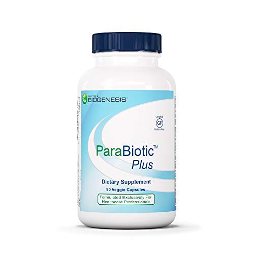 Nutra Biogenesis - Parabiotic Plus - Organic Neem, Wormwood And Black Walnut For Intestinal Microbiome And Immune System Support - Gluten Free, Vegan, Non-Gmo - 90 Capsules