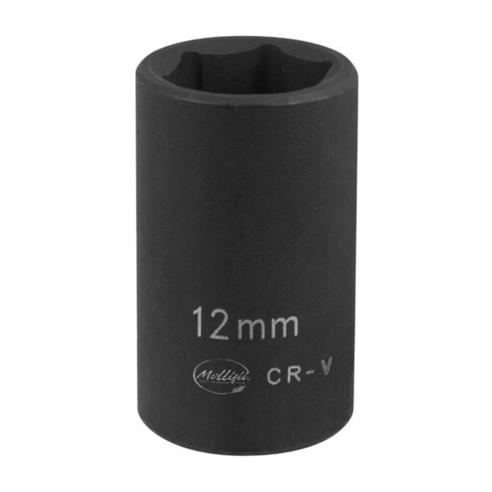 3/8 In Dr. Impact Socket 12Mm Socket Imp 12Mm, Mfr: M912-A