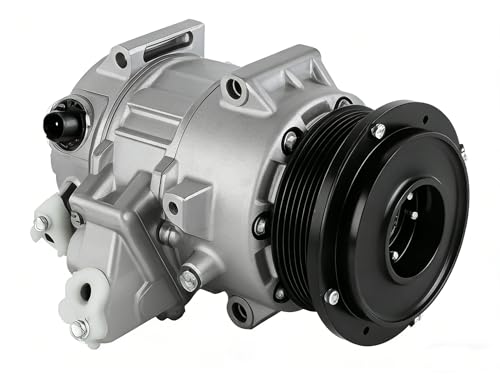 Image of 158368 Air Conditioner AC Compressor with Clutch Compatible with Toyota 2009-2016 Venza 2.7L 2009-2013 Highlander 2.7L Replace 815579 4711019 648383 CO-20759C
