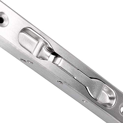 Btmb 6 Inch 304 Stainless Steel Flush Bolt Security Door Guard Lever Action Door Slide Bolt Lock For Composite Doors,French Doors,Wood Doors,Pack Of 2 #TOP1