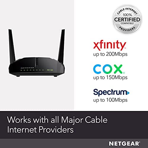Netgear C6220-100NAS Cable Modem Wifi Router Combo C6220 thumb #1