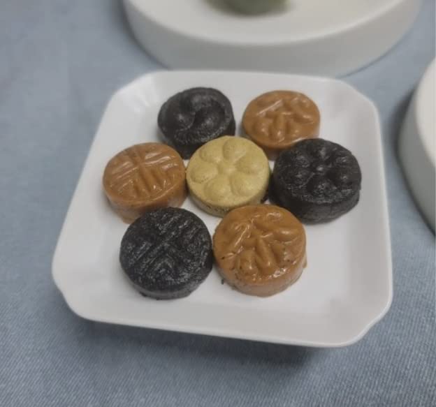 Amazon | 韓国伝統タシク型 木製 6穴押し型｜韓国茶菓・クッキーの