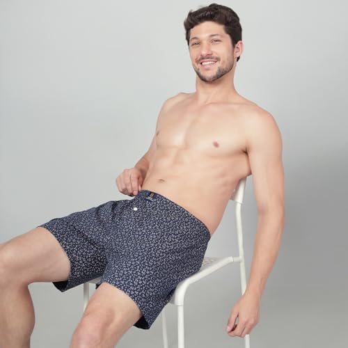 Urban Scottish Ultra-Comfortable Men's Boxer Pants - 100% Cotton Material with A Stylish Print - Soft and Stretchy Elastic Waist Band - Dynamic Movement and Hardwearing Stitching - Breathable with A Gentle Snug Fit