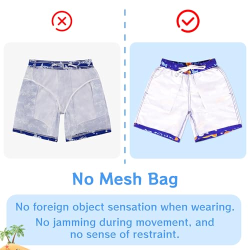 Image of Boys Swim Trunks Toddler Swim Shorts Boys Bathing Suit Kids Swimsuit-Quick Dry,for 3-12 Years