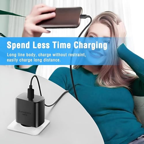 Image of Samsung 45W Type C PD Superfast Charging Adapter Compatible with Galaxy S26|S25 Edge|S25 Ultra|S24 Ultra|Z Fold /Flip 7|6|Tab S10 FE+|S10 FE|S9 FE+|S9 FE|A9+|A9, 45-Watt C-Type Fast Charger, Black