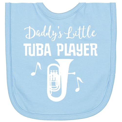 inktastic Future Tuba Player (Daddys Little) Newborn Bib