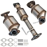 Catalytic Converter Compatible with GMC Acadia 2007–2017, Chevy Traverse 2009–2017, Buick Enclave 2008–2017, Saturn Outlook 2007–2010, 3.6L Cylinder, High Flow Catalyst Convertor - EPA Compliant