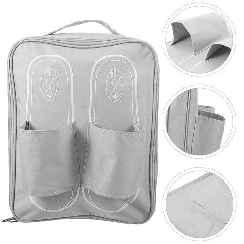 Bolsa de zapatos resistente de Oxford con compartimentos internos portatiles 7