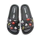 MINI MELISSA Girls Beach Slide With Mickey And Friends, Transparent Black,4 M US
