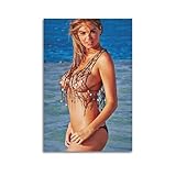 GUCAOIUA Sexy Celebrity Kate Upton Poster Wall Decoration Living Room Bedroom Decoration Unframe-style 12x18inch(30x45cm)