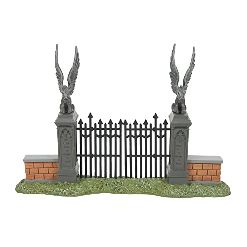 Harry Potter Village By D56 Hogwarts Gate Figurine, Multicolor, H 8.0 x L 4.5 x W 11.0 cm
