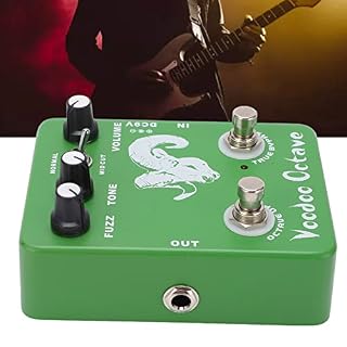 Pédales d’effets, pédale d’effet guitare Fuzz avec lumière LED pour jouer - Les Beatles, Paul McCartney, John Lennon, RIngo Starr, George Harrison Pédales d'effets, pédale d'effet guitare Fuzz avec lumière LED pour jouer – Image 2