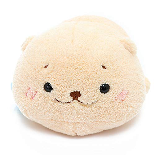 Amazon.co.jp: しろたん らっこいぬ むぎゅとろ ぬいぐるみ 25cm