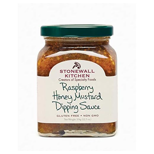 Stonewall Kitchen Raspberry Honey Mustard Dipping Sauce, 12.5 oz