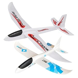 WEKAMOS 2Stk. Schaumstoffflugzeuge für Handwerker